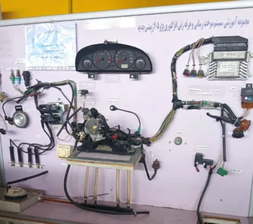 مجموعه آموزشی سیستم سوخت وجرقه پژو 405
